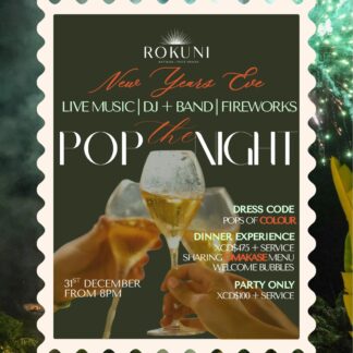 New Year's Eve at Rokuni 2026: Dinner