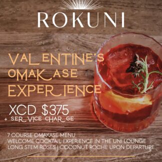 Valentine's Omakase Experience at Rokuni 2026