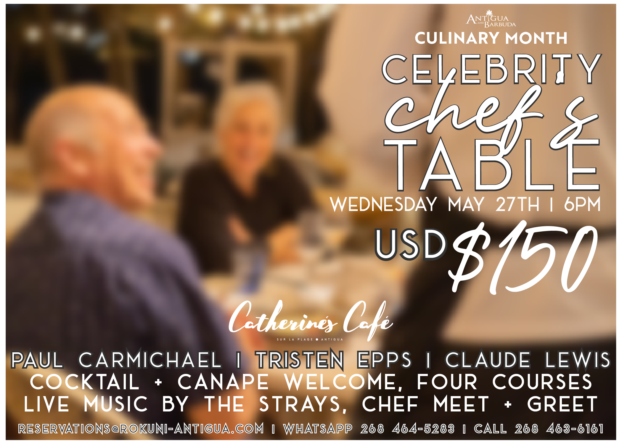 Antigua & Barbuda Culinary Month: Gathered at the Antiguan Table