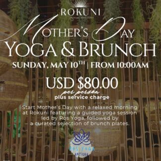 Mother's Day: Yoga & Brunch at Rokuni